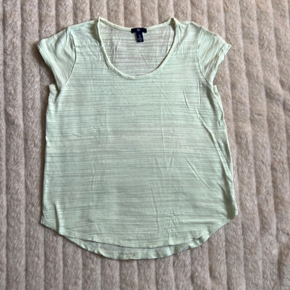 Gap short sleeve green sheet shirt